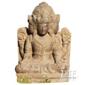 Hindu gods stone matble brahma statue